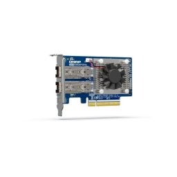 Tarjeta de Red QNAP QXG-25G2SF-E810 PCI Express 25 Gbit/s Fibra Verde