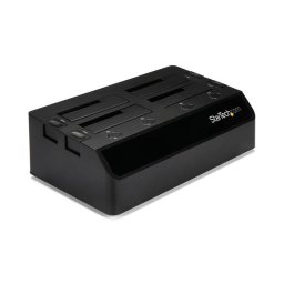 Base de acoplamiento StarTech.com USB 3.0 4 bahías SATA para discos duros 2.5"/3.5