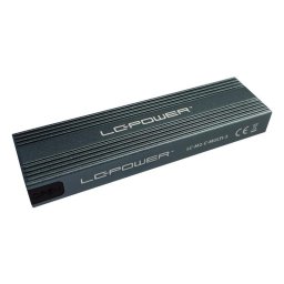 Caja PC LC-Power LC-M2-C-MULTI-3 M.2 Aluminio Antracita USB 3.2 Gen 2