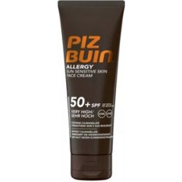 Piz Buin Crema Facial Alergia Sol Pieles Sensibles SPF50+ 50ml