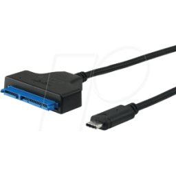 EQUIP 133456 - USB tipo C a conector SATA de 6 GB para adaptador SSD/HDD de 2,5
