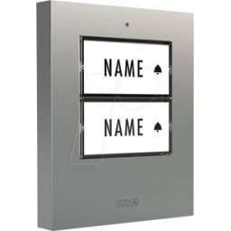 M-E ME 41304 - Funkgong Sender Casa de 2 familias, plata