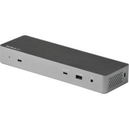 STARTECH.COM ST TB3CDK2DHUE - Adaptador Thunderbolt 3 < 2 x HDMI, 2x DP, 4K 60Hz