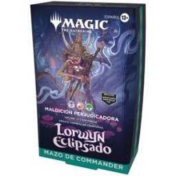 Magic The Gathering Mazo Maldicion Perjudicadora Lorwyn Eclipsado Commander Wizards Of The Coast.