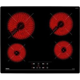 Teka Placa vitrocerámica 4 zonas High Light - TB PRO 6415. Negro