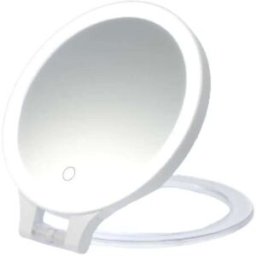 Manillons Torrent Espejo cosmético LED plegable 1x / 7x . Blanco