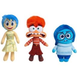 Just Play Products Peluches surtidos que hablan! Inside out 2.