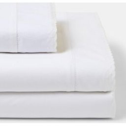 Cotton Juice Baby Home Juego de sábanas Clásico 3 piezas Plumeti (disponible en varias medidas). (Moisés) Blanco niño