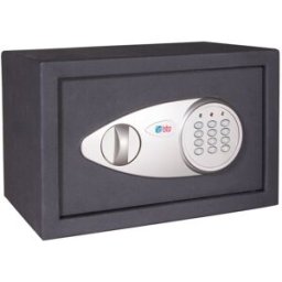 Btv Caja Fuerte Electrónica de Sobreponer Alpha 20. Negro