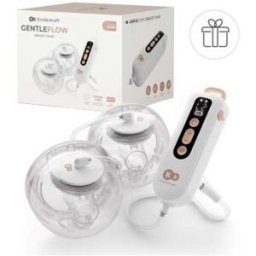 Extractor de leche eléctrico doble GENTLEFLOW Kinderkraft