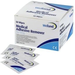 WELLAND Adhesive Remover Ostomia + 50 Toallitas Limpiadoras
