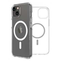 Muvit for Change Funda Recycletek Magsafe Transparente para Apple iPhone 14 Plus