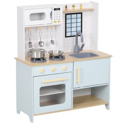 Aiyaplay Cocina De Juguete Para Niños +3 Años Con Sonido Y Luz Azul