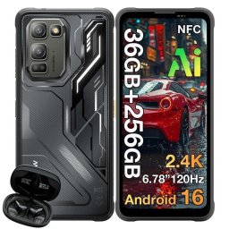 Blackview Fort 5 4G 12GB 256GB 6,78" Negro Incluye auriculares