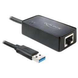 Tarjeta de Red Delock 62121 Ethernet Gigabit Negro Windows Mac IEEE 802.3