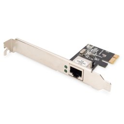 Tarjeta de Red Digitus PCI Express Gigabit Ethernet 1000 Mbps Perfil Bajo Realtek