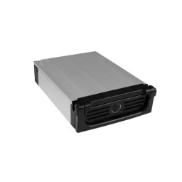 Panel de instalación ICY BOX IB-138SK-B Negro Aluminio Plástico Hot-swap