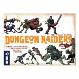 Juego de cartas Devir Dungeon Raiders semi cooperativo 3-5 jugadores 8 años+