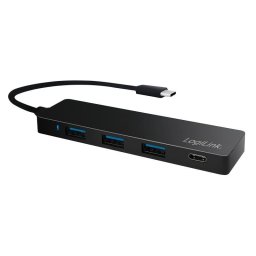 Hub LogiLink 4 puertos 5000 Mbit/s USB 3.2 Gen 1 UA0311 Negro Android