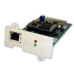 Tarjeta de Red ONLINE USV-Systeme DW7SNMP30 Ethernet 100 Mbit/s Interna Verde Plata