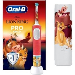 Cepillo de Dientes Infantil Oral-B Pro Kids Rey León 2 Modos 1 Cabezal Temporizador Funda