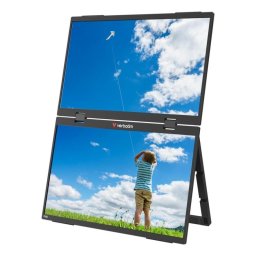 Monitor Verbatim Portable Dual Essentials 15,6" FullHD IPS HDR Altavoces Integrados VESA
