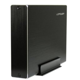 Caja PC LC-Power LC-35U3-Becrux 3.5" Aluminio Negro USB 3.2 Gen 1