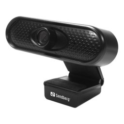 Cámara web Sandberg USB Webcam 1080P HD con micrófono incorporado