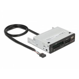 Lector de tarjetas Delock USB 2.0 5 ranuras 3.5