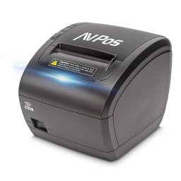 Impresora Térmica Directa USB LAN Wi-Fi AVPos K90W con cortadora automática y avisador acústico