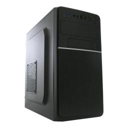 Carcasa de ordenador LC-Power 2015MB Micro Torre ATX Metal Negro
