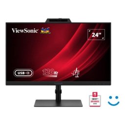 Monitor Viewsonic VG2441V 24" FullHD 120Hz IPS Webcam Altura Ajustable