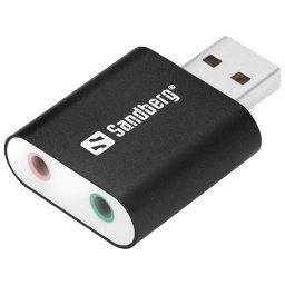 Adaptador de Audio USB Sandberg USB to Sound Link 2.0 canales