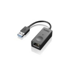 Tarjeta de Red Lenovo 4X90S91830 USB 3.2 Gen 1 Ethernet 1000 Mbit/s Negra
