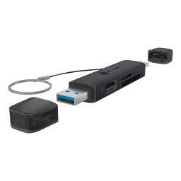 Lector de tarjetas ICY BOX IB-CR203-CU3 USB 3.2 Gen 1 Type-A/Type-C