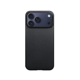 Pitaka Funda Para Iphone 17 Pro – Carcasa Ultra Fina Negro/gris, Diseño Ultraligero Y Ajuste Preciso