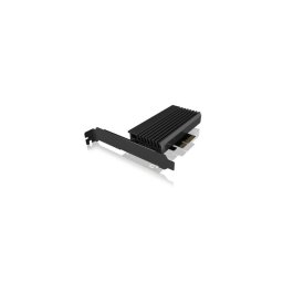 Tarjeta de interfaz ICY BOX IB-PCI214M2-HSL PCIe 4.0 M.2 Negro Pasivo