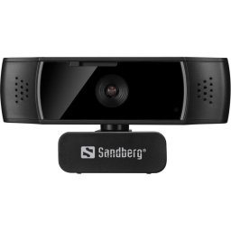 Cámara web Sandberg 134-38 Full HD 1080P Autofoco Micrófono Dual