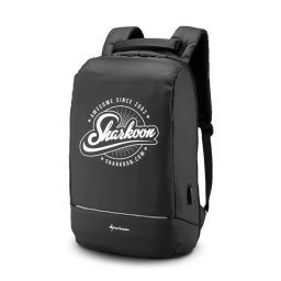 Mochila Sharkoon Backpack con puerto USB y 7 compartimentos