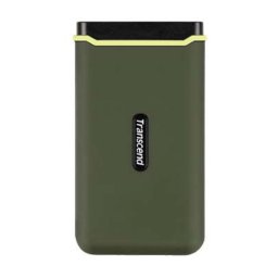Disco Duro Transcend ESD380C 1TB SSD USB 3.2 Gen 2 2000MB/s Verde con Contraseña