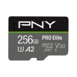 Tarjeta microSD PNY Pro Elite 256GB UHS-I U3 V30 A2 100MB/s