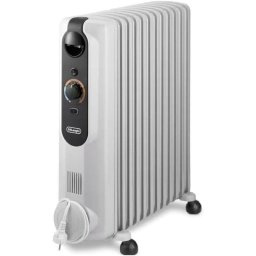 Delonghi RadiaS Easytronic Radiador de Aceite 9 Aletas 2000W Blanco