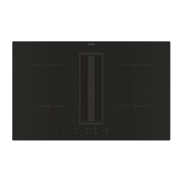 Placa de inducción Candy CIH8I4CF 83 cm con campana integrada y control táctil