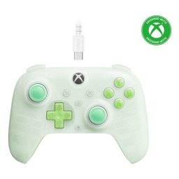Mando 8BitDo Ultimate Mini Alámbrico USB-C Verde Translúcido para PC y Xbox
