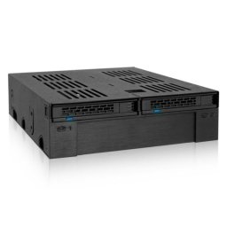 Unidad de almacenamiento Icy Dock MB322SP-B Negro Metal 7,9.5 mm 6 Gbit/s