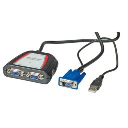 Divisor de vídeo Value VGA 2 salidas 250 MHz 0.65 m 1920 x 1440