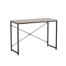 Escritorio Basik Line Siena Estructura Metálica Negro/natural 70x100x40 cm