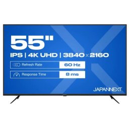 Monitor JAPANNEXT JN-IPS550UHD60F 55" UltraHD 4K 60Hz IPS Altavoces Integrados