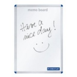Minipizarra infantil Staedtler Lumocolor con rotulador y gancho blanco 148x210 mm