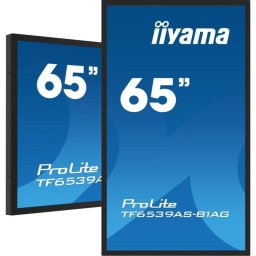 Monitor iiyama TF6539AS-B1AG 64,5" UltraHD 4K 60Hz IPS Táctil Pantalla XL Conecta Todo Sonido Integrado